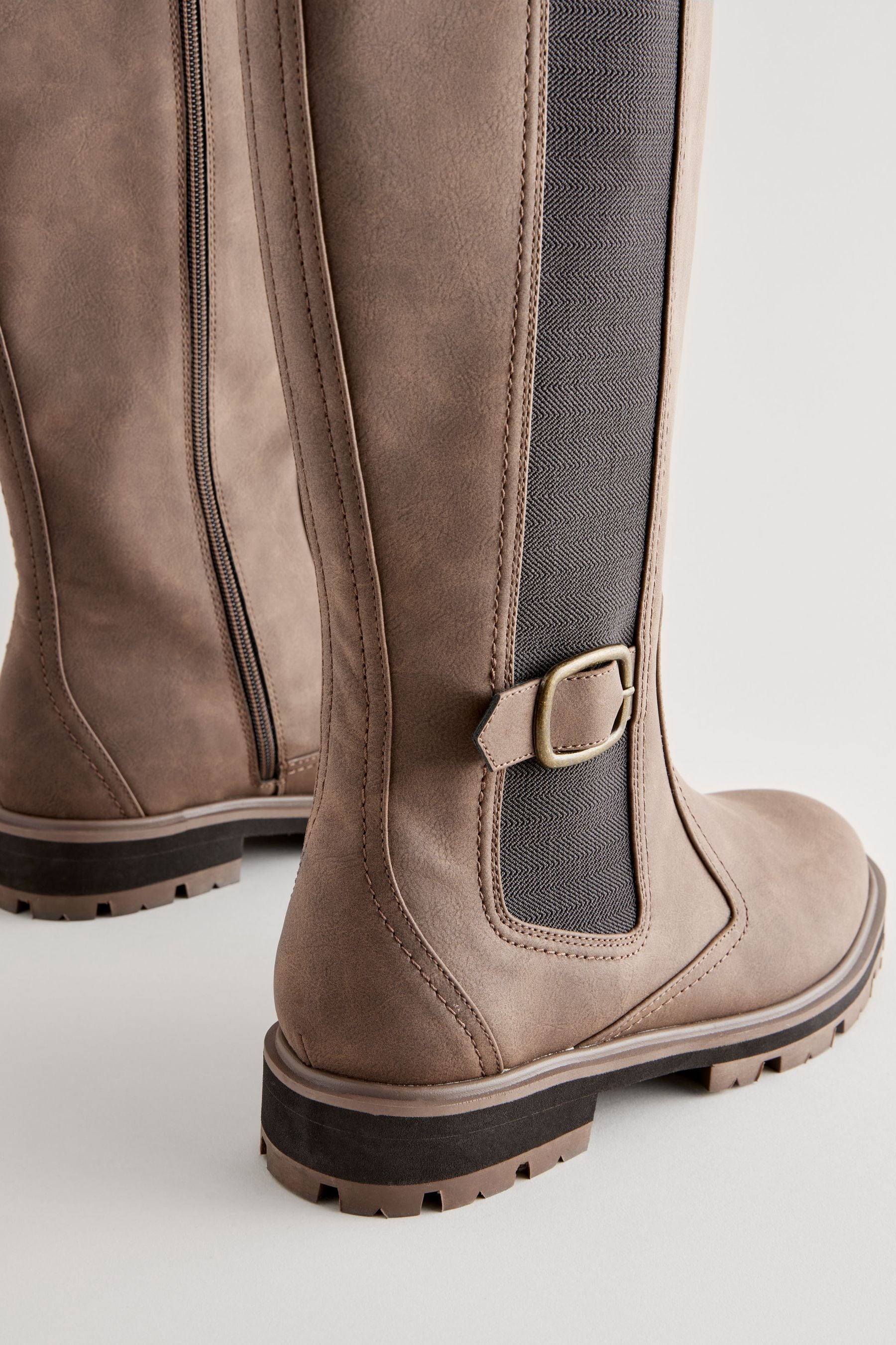 Buy Forever Comfort Knee High Buckle Chelsea Boots Next Ukraine