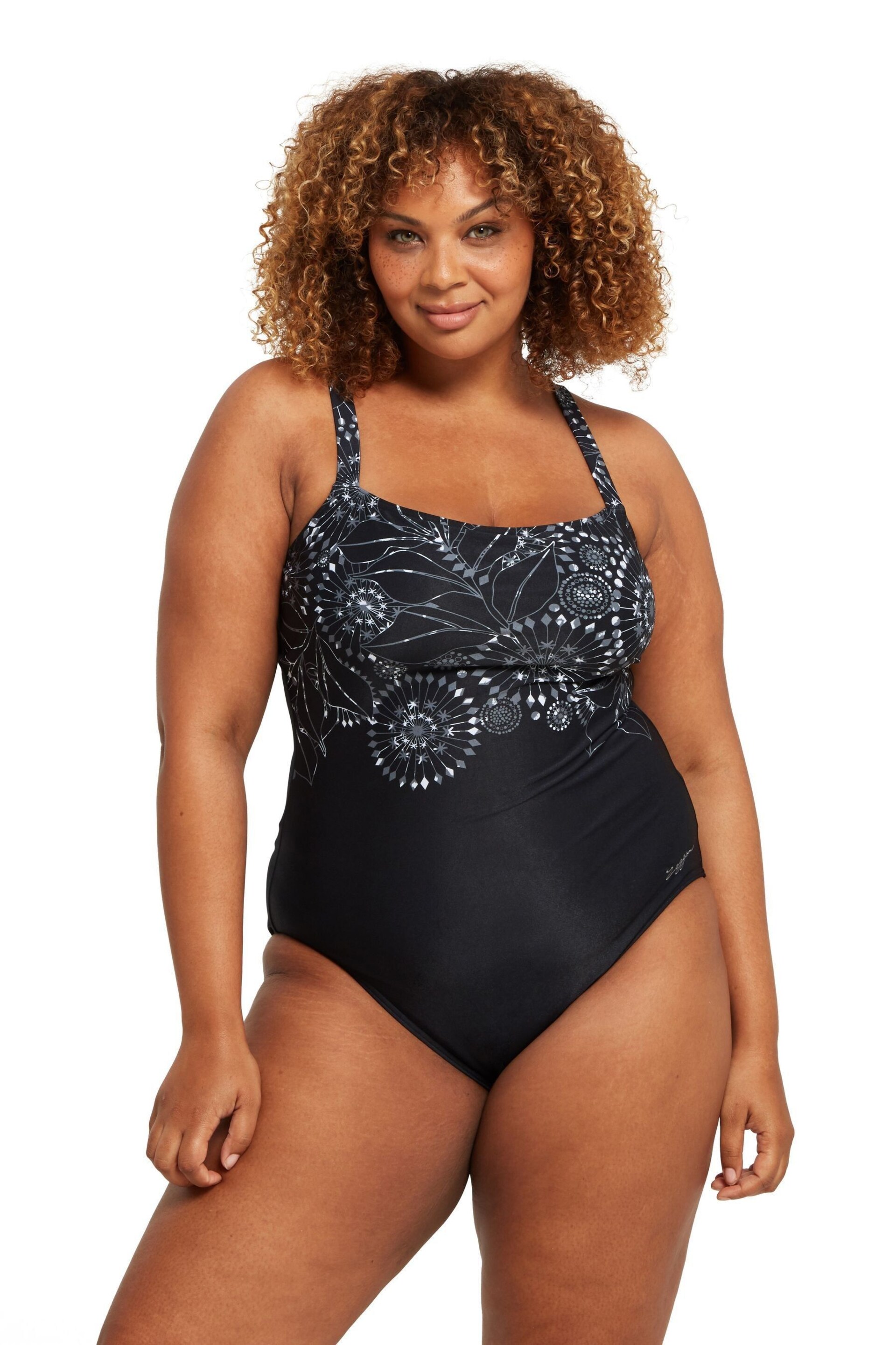 Zoggs Adjustable Classicback One Piece Swimsuit with Foam Cup Support - Image 3 of 8