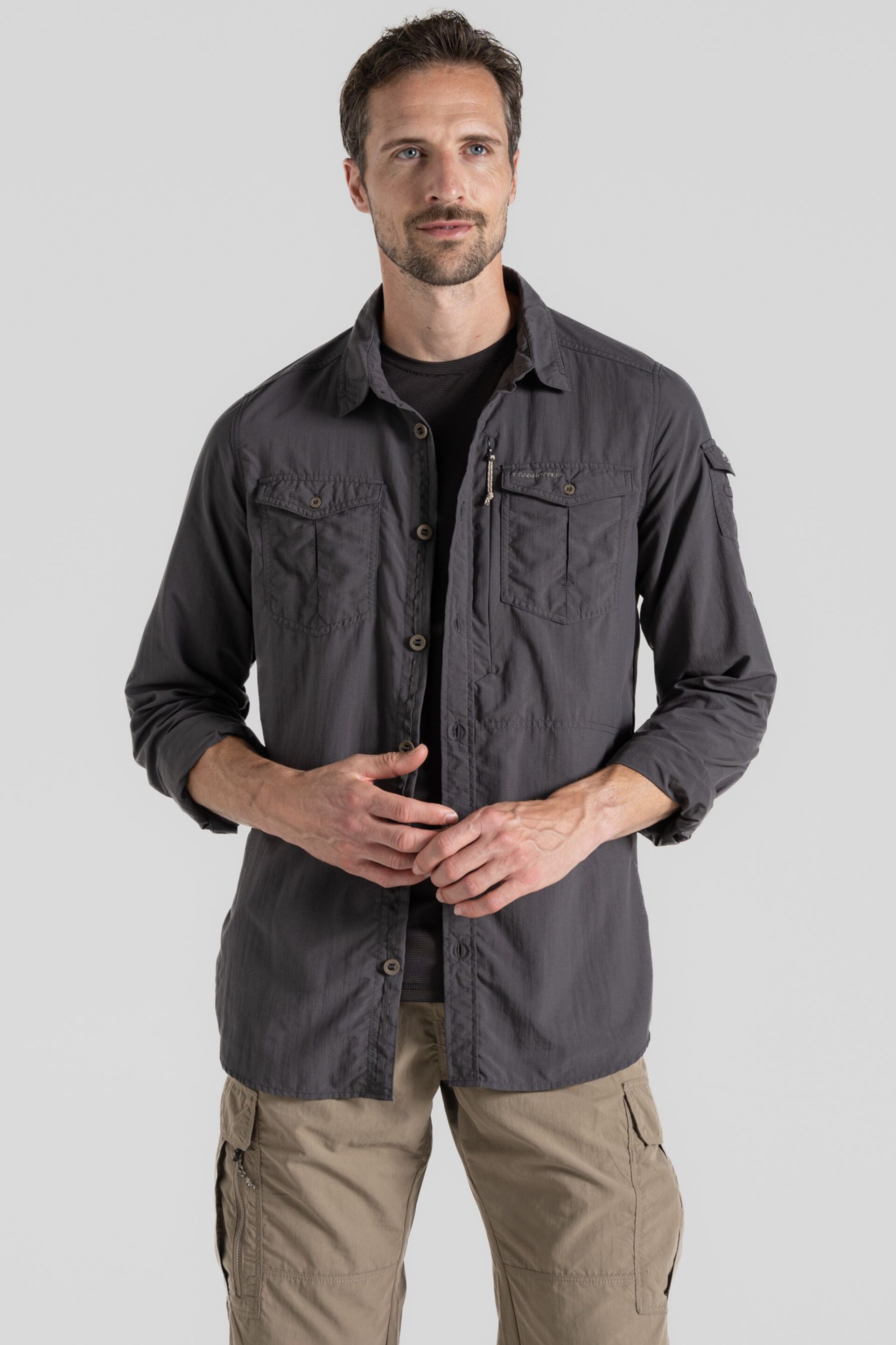 Craghoppers Green NL Adventure Long Sleeved Shirt III - Image 1 of 7