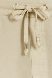 River Island Beige Casual Relaxed Lyocell Shorts - Image 2 of 4