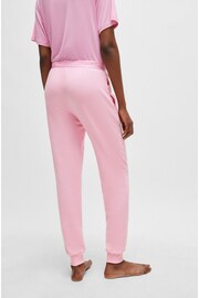 HUGO Pink Logo Waistband Cuffed Joggers - Image 2 of 5