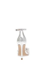 Steve Madden Silver Ravaged Sandals - Image 3 of 6