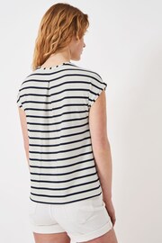 Crew Clothing Ruby Breton Stripe Jersey T-Shirt - Image 2 of 4