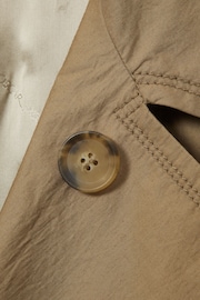 Oscar Jacobson Cotton Trench Coat - Image 5 of 6