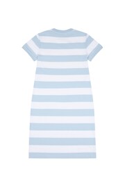 U.S. Polo Assn. Womens Striped T-Shirt Dress - Image 6 of 7