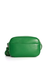 Dune London Green Chancery Small Leather Cross-Body Bag - Image 5 of 9