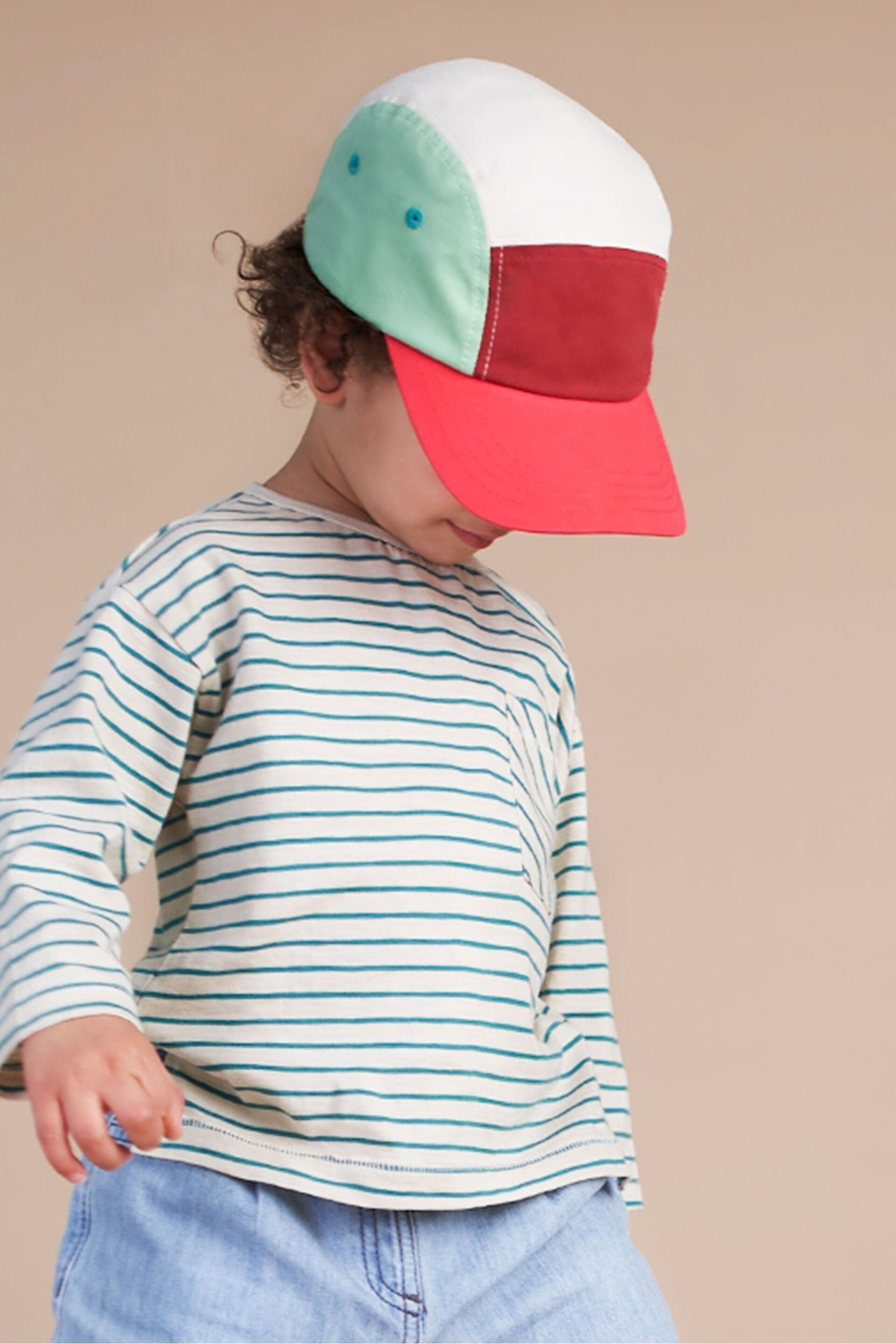 KIDLY Colour Block Cap - Image 1 of 5