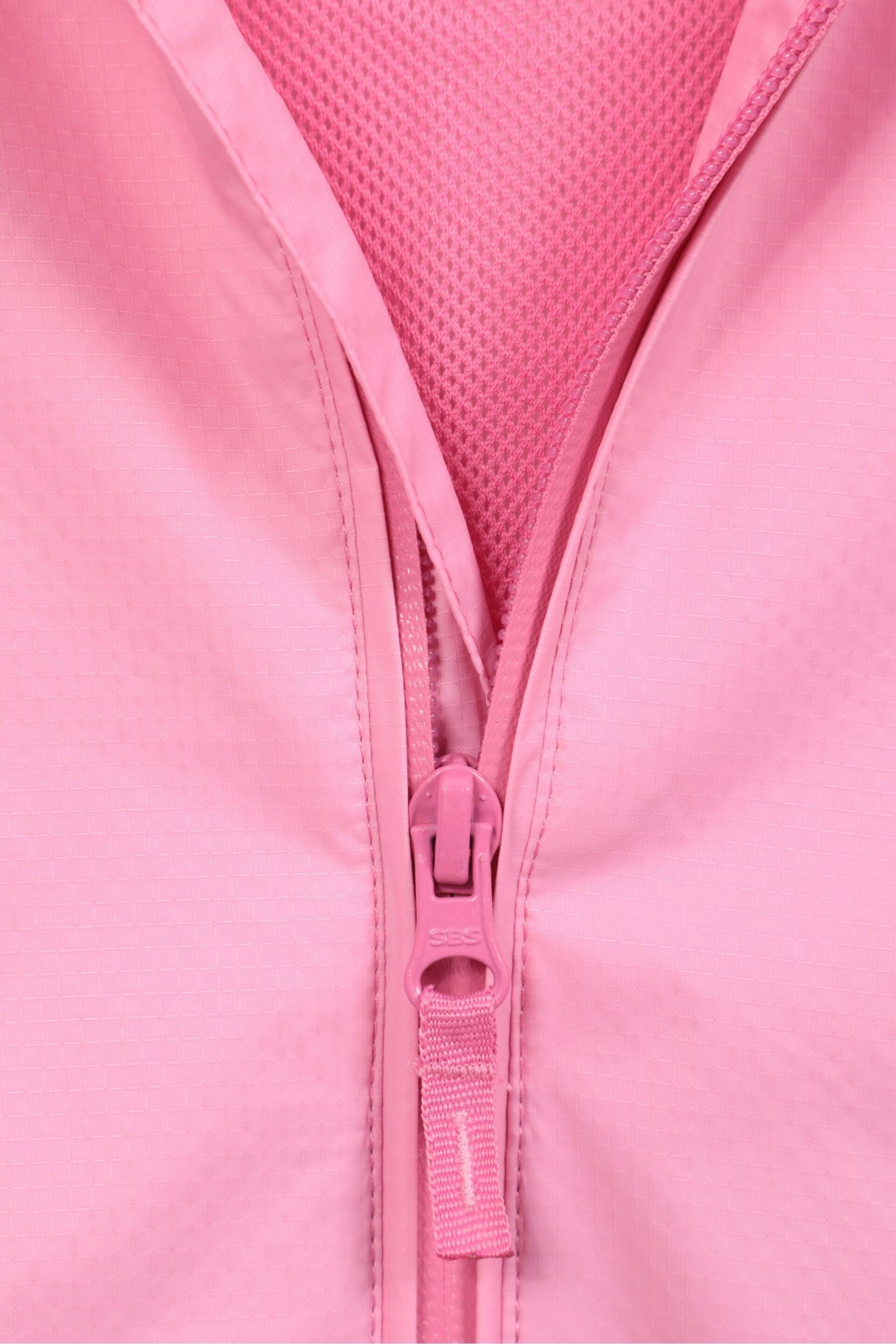 Mountain Warehouse Pink Kids Torrent Waterproof Jacket - Image 5 of 5