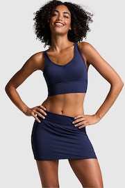 Victoria's Secret PINK Midnight Navy Blue Seamless Sports Bra Top - Image 3 of 4