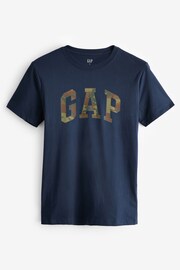 Gap Navy Blue Everyday Soft Logo Short Sleeve T-Shirt - Image 1 of 3