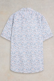 White Stuff White Shoal Printed Shirt - Image 6 of 7