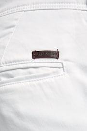 JACK & JONES White Slim Chino Shorts - Image 5 of 7