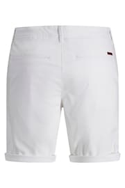 JACK & JONES White Slim Chino Shorts - Image 7 of 7