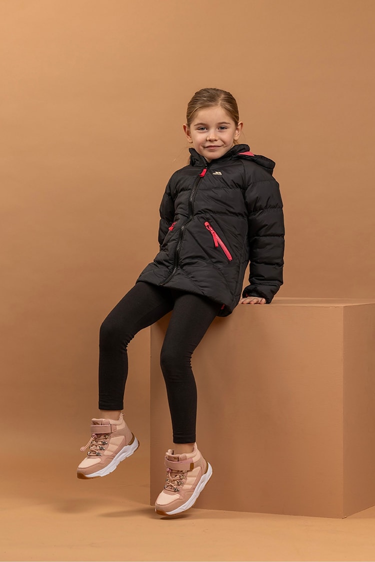 Trespass Kids Annah Casual Black Jacket - Image 2 of 4