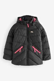 Trespass Kids Annah Casual Black Jacket - Image 4 of 4