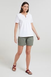 Mountain Warehouse White Womens Paris Embroidered Top - Image 1 of 4