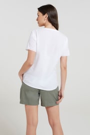 Mountain Warehouse White Womens Paris Embroidered Top - Image 2 of 4