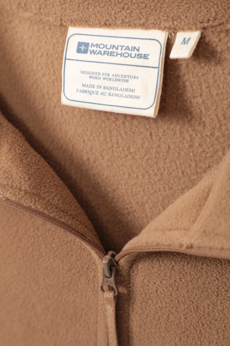 Mountain Warehouse Brown Mens Camber Half Zip Fleece - Image 5 of 5