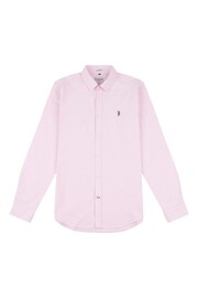 U.S. Polo Assn. Mens Peached Oxford Shirt - Image 5 of 6