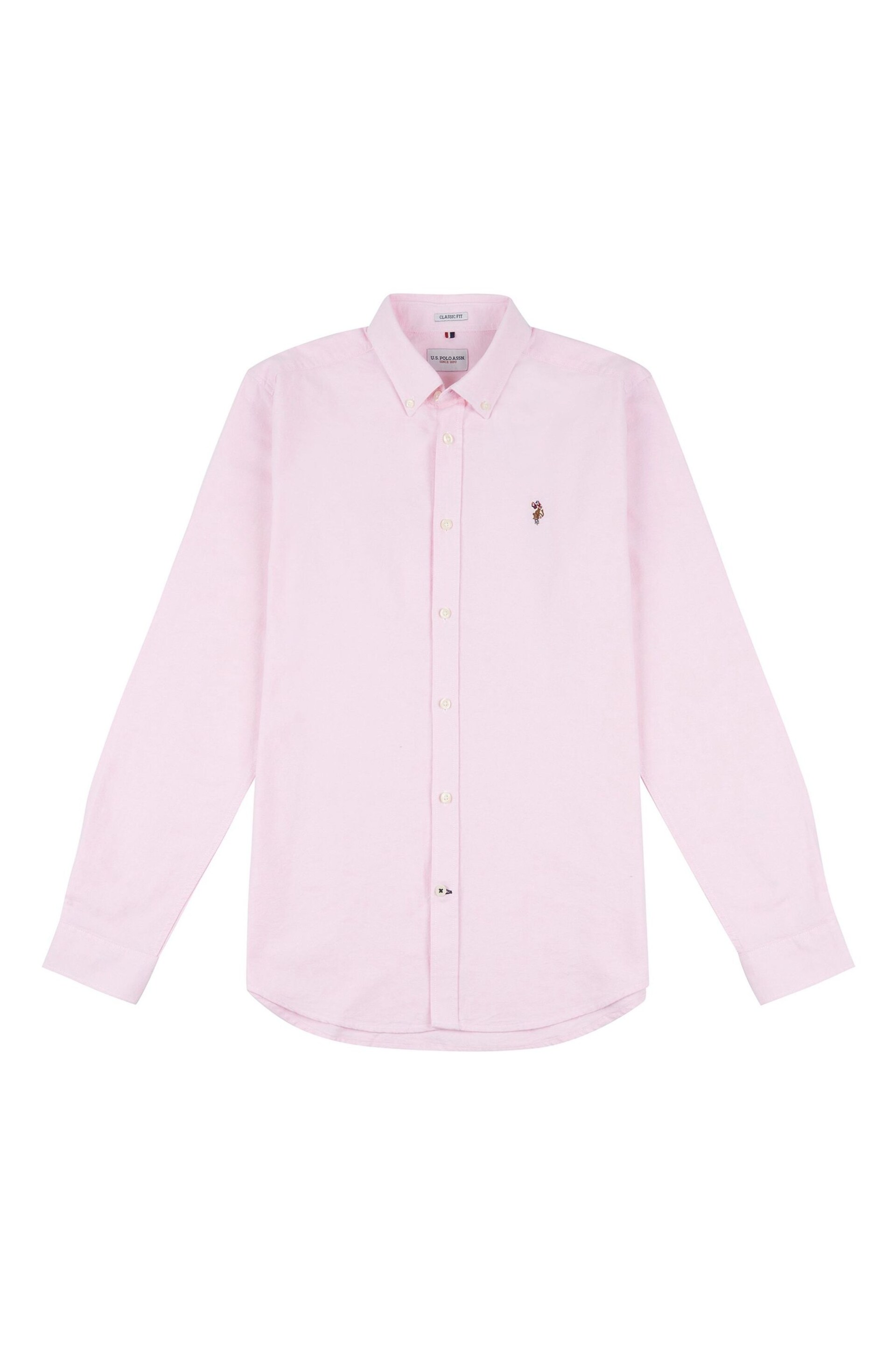 U.S. Polo Assn. Mens Peached Oxford Shirt - Image 5 of 6