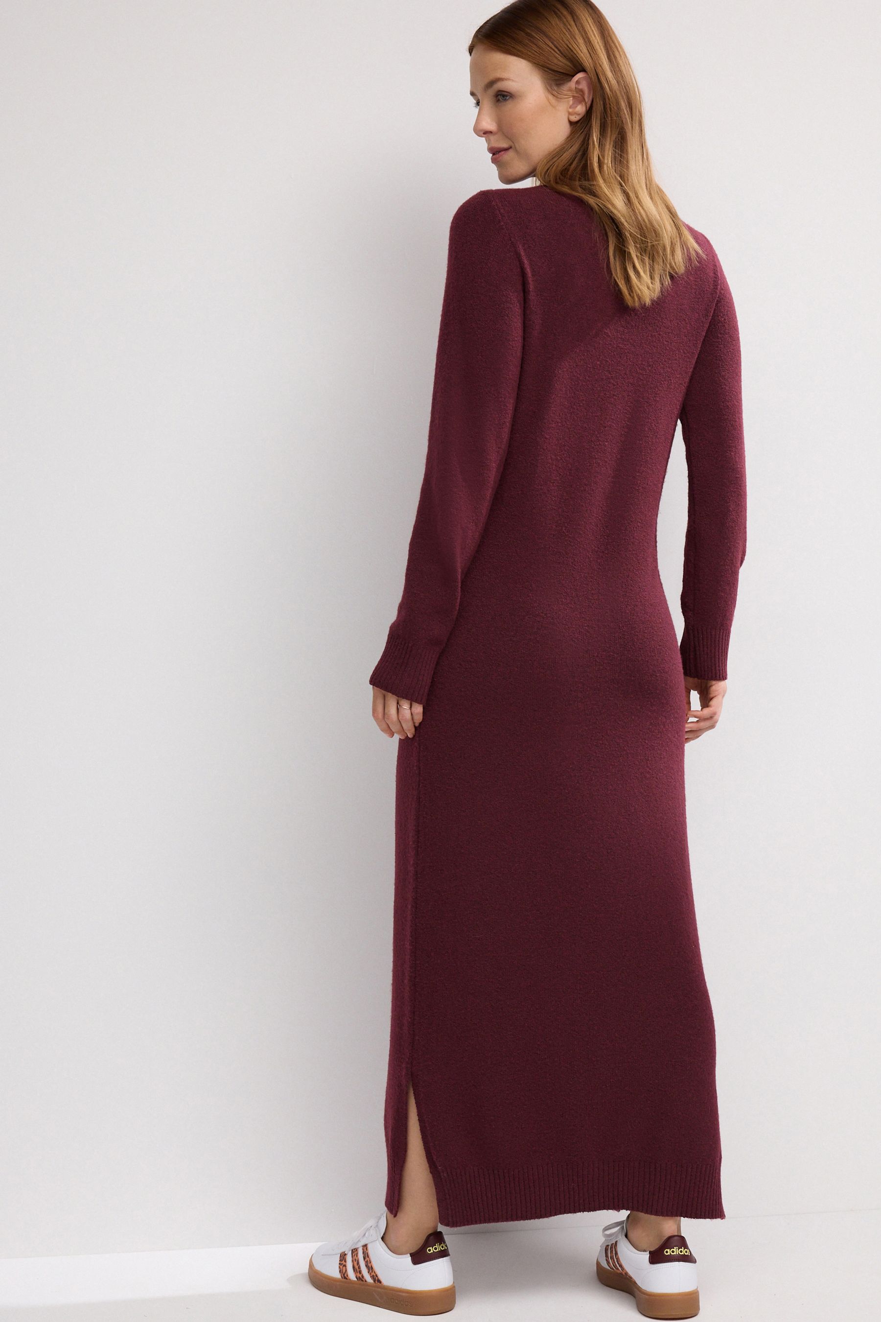 Next Burgundy Red Maternity Nursing Dress