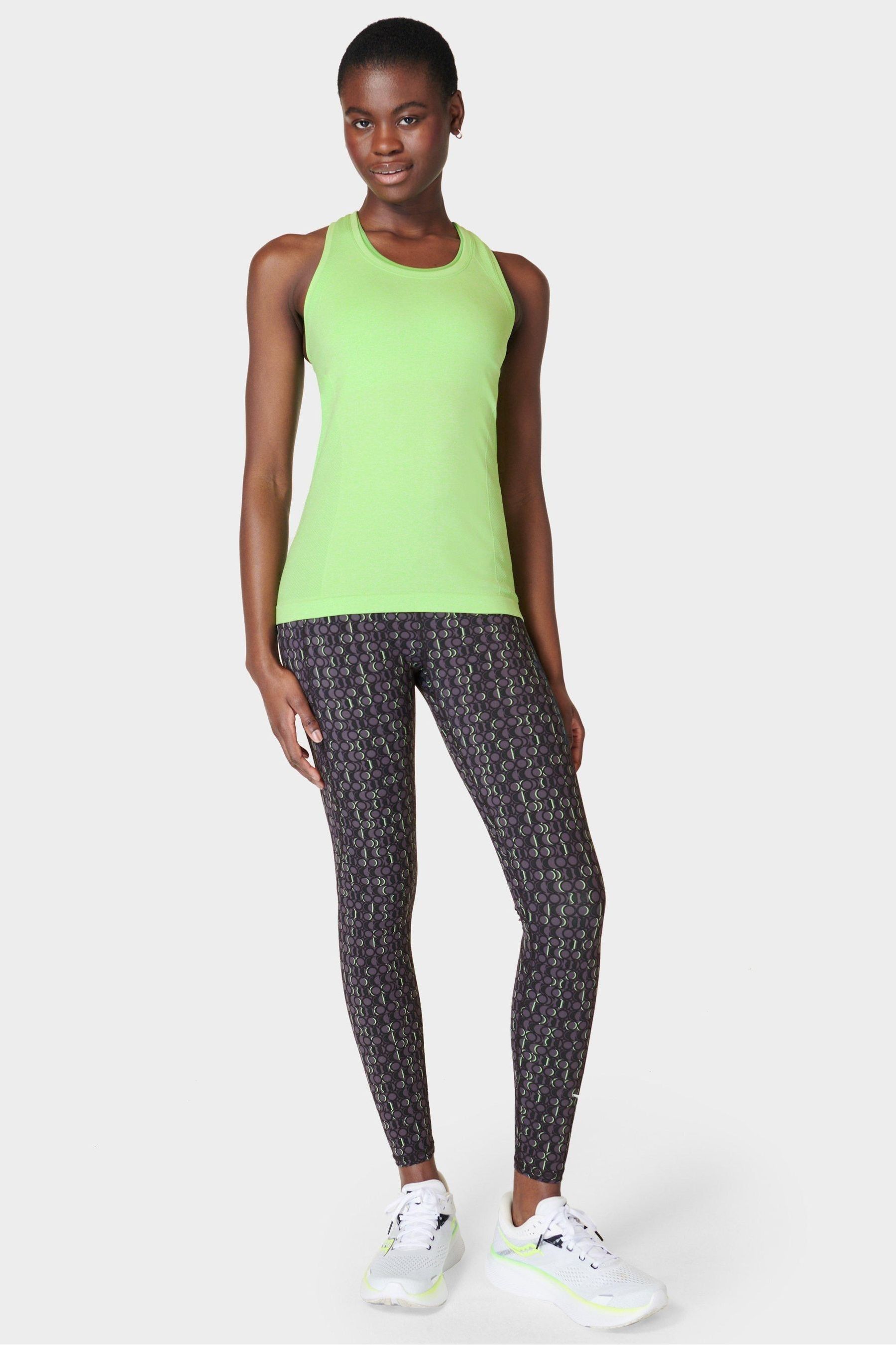 Green workout tank hot sale