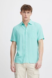 Blend Blue Short Sleeve Shirt - Image 1 of 5