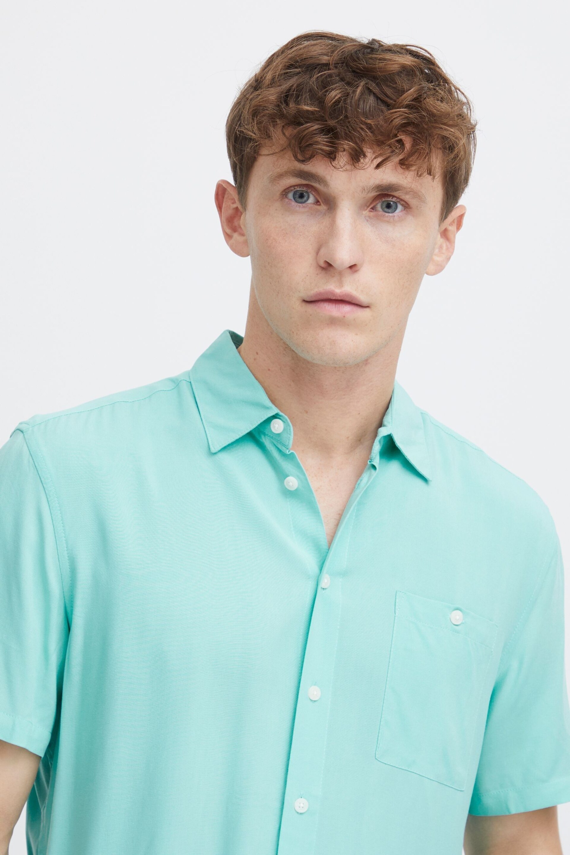 Blend Blue Short Sleeve Shirt - Image 3 of 5