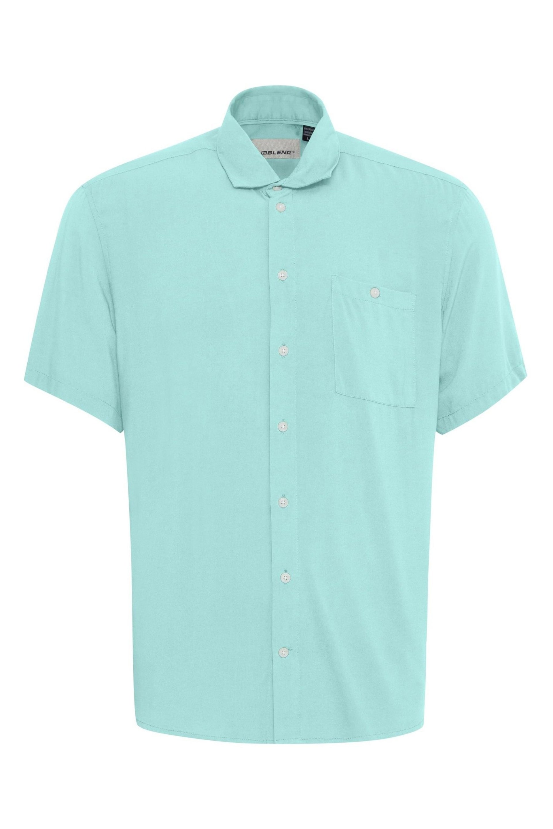 Blend Blue Short Sleeve Shirt - Image 5 of 5