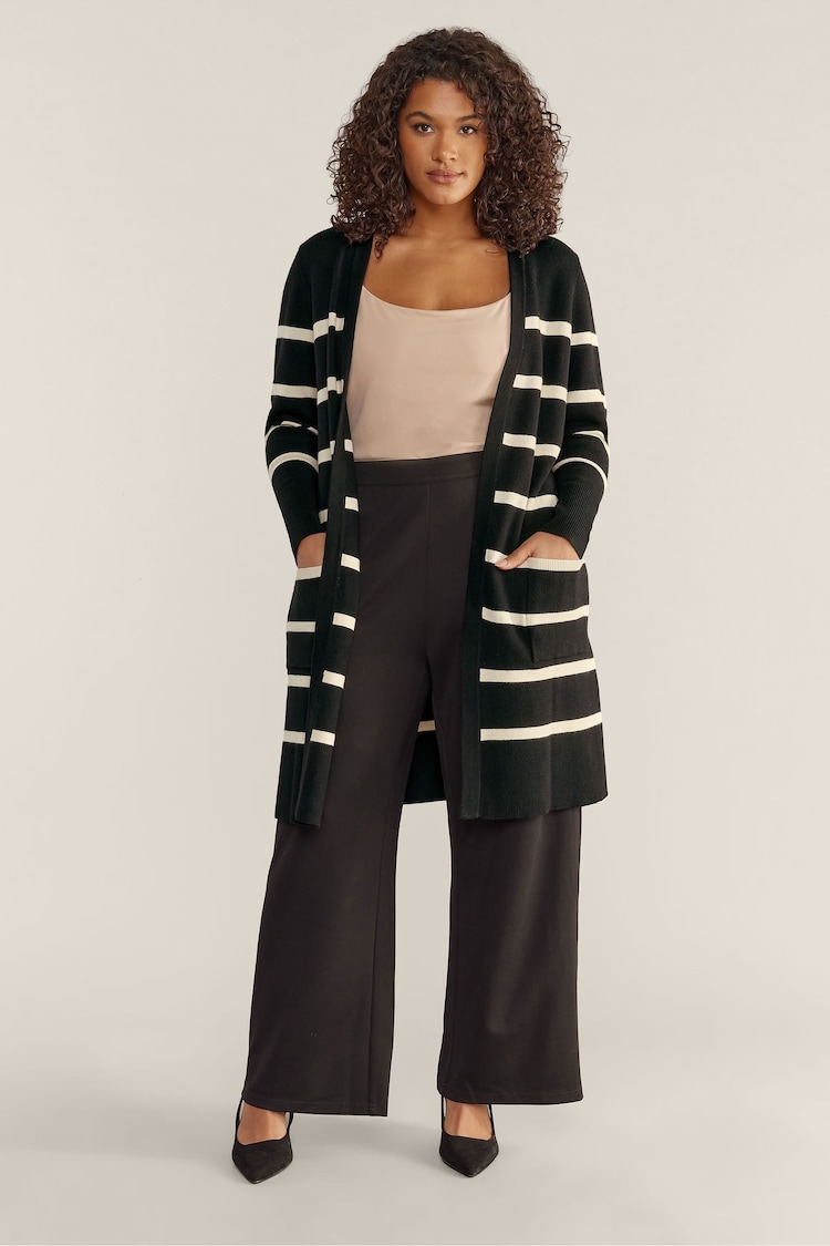 Curve Striped Cardigan - Image 2 of 4