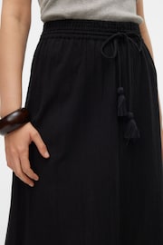 VERO MODA Black Tiered Summer Maxi Skirt - Image 3 of 6