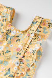 Polarn O Pyret Yellow Floral Swimsuit - Image 3 of 3