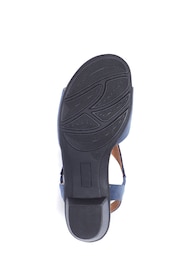 Pavers Blue Pavers Natural Heeled Slingback Sandals - Image 5 of 5