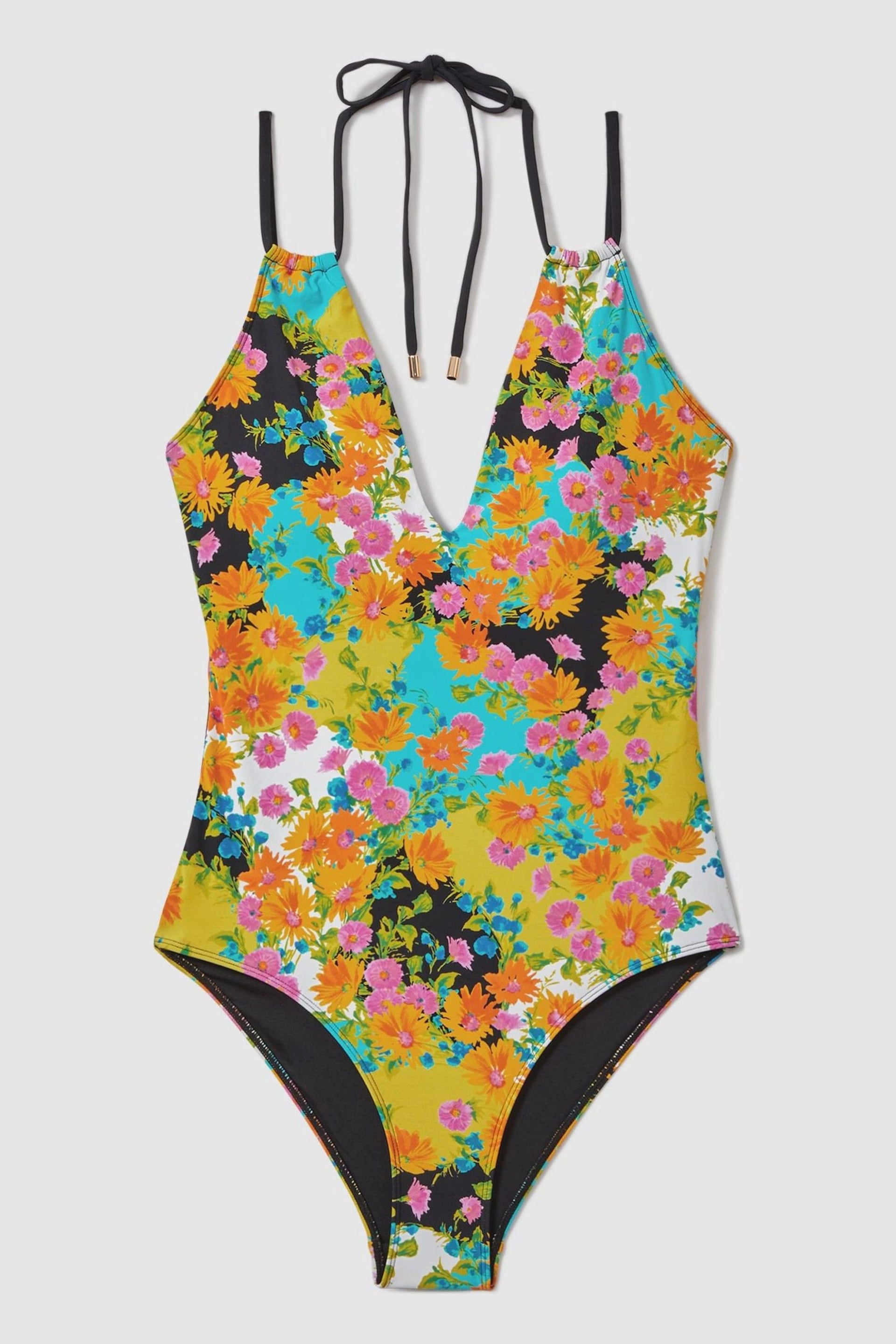 Florere Printed Dual Strap Swimsuit - Image 2 of 5