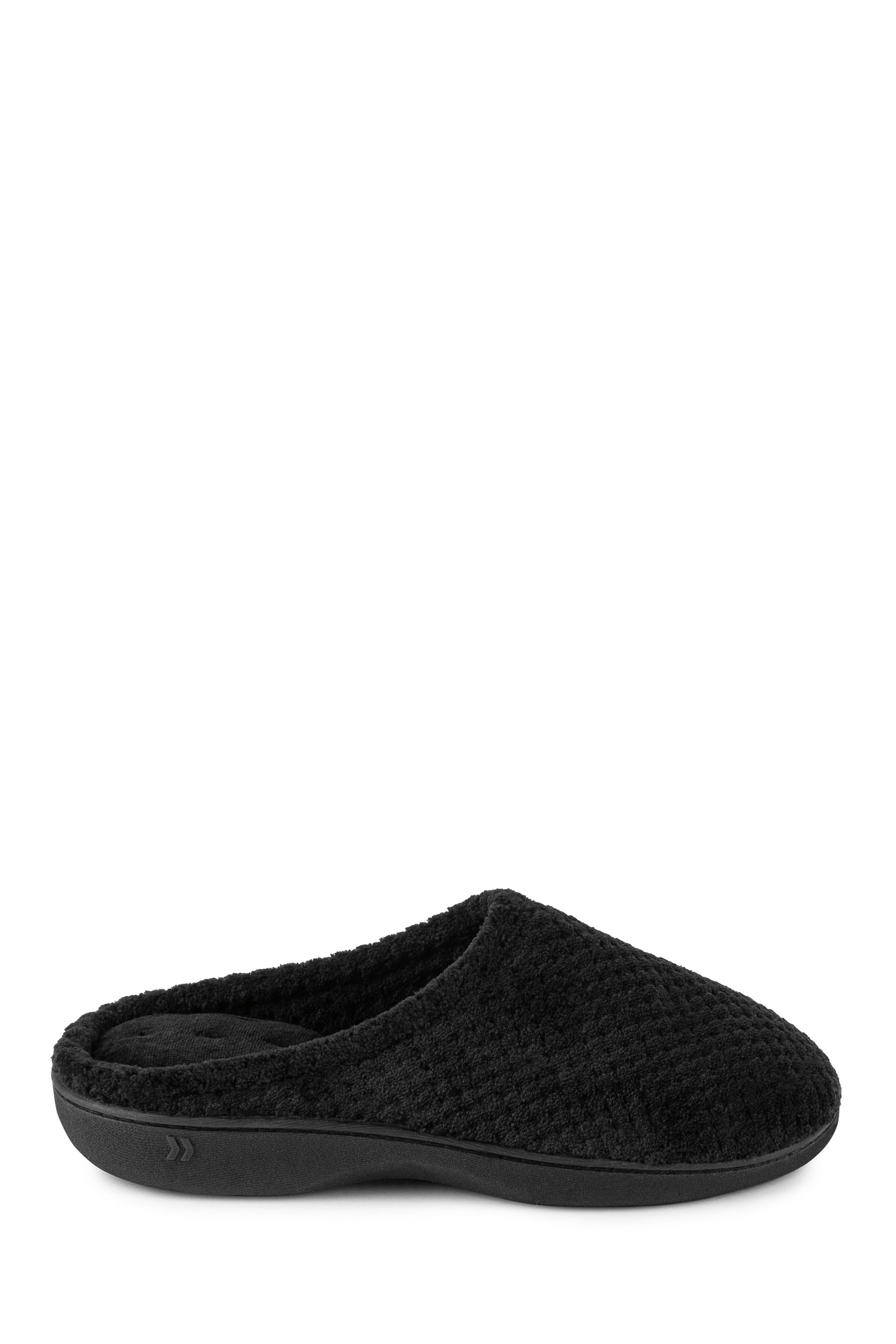 Isotoner ladies popcorn terry mule slippers sale