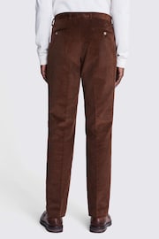MOSS Copper Orange Slim Fit Corduroy Trousers - Image 2 of 3