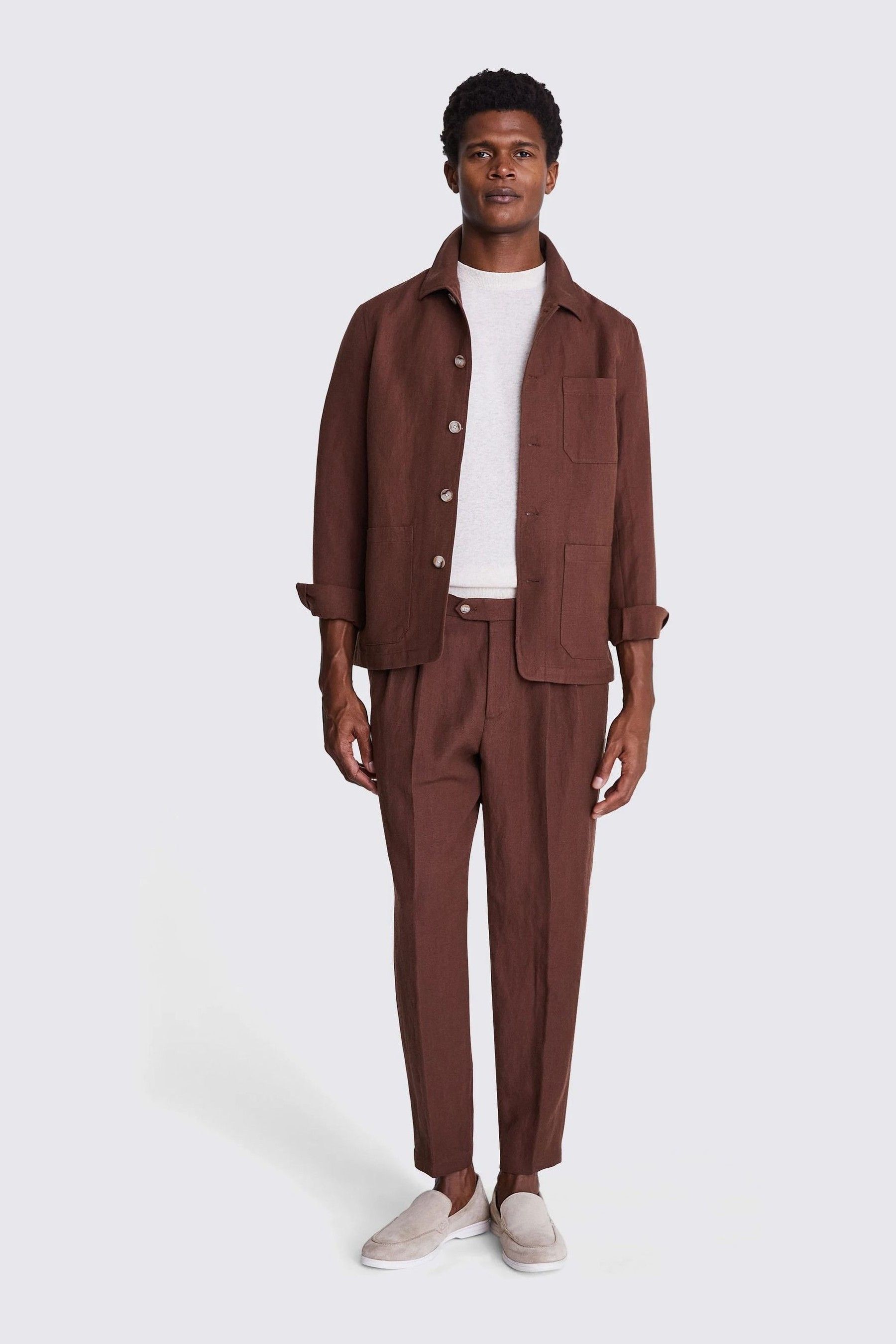 Linen shacket hotsell