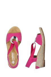 Rieker Womens Elastic Stretch Sandals - Image 9 of 10