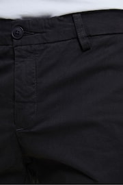 French Connection Black Stretch Chino Trousers - Image 3 of 3