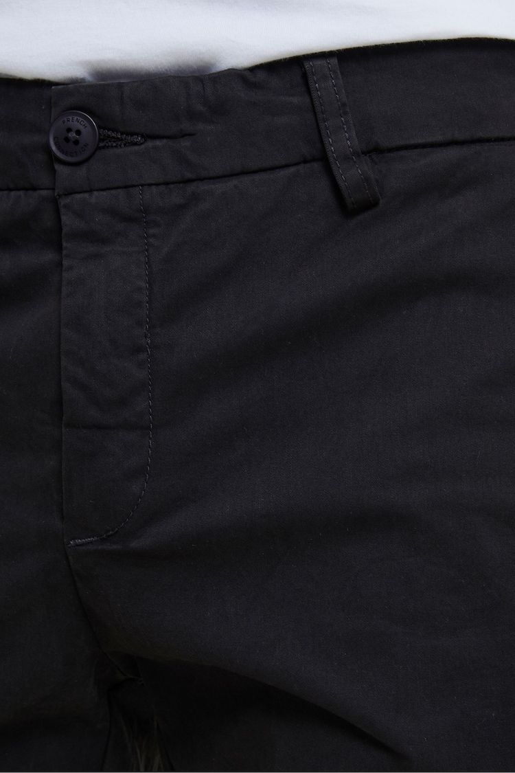 French Connection Black Stretch Chino Trousers - Image 3 of 3