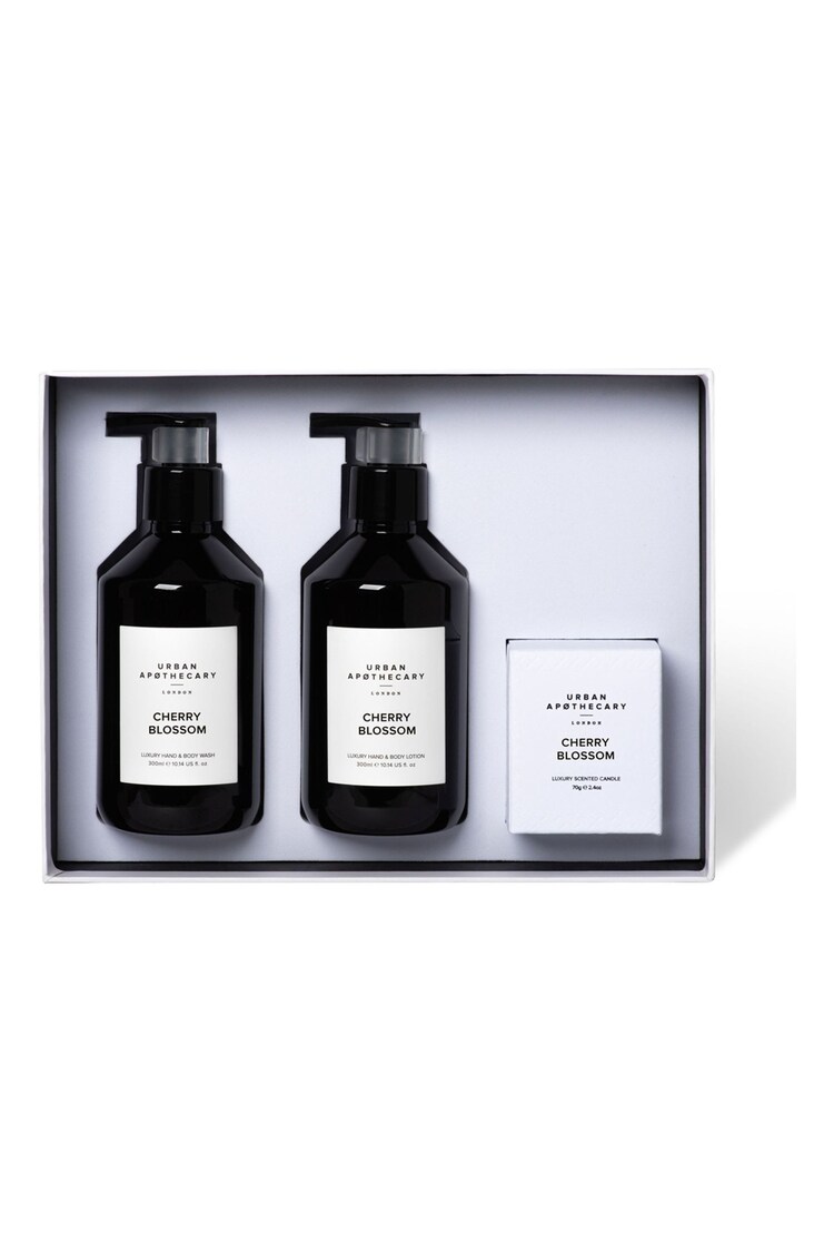 Urban Apothecary Cherry Blossom Body and Home Collection Gift Set (Worth £65) - Image 2 of 2