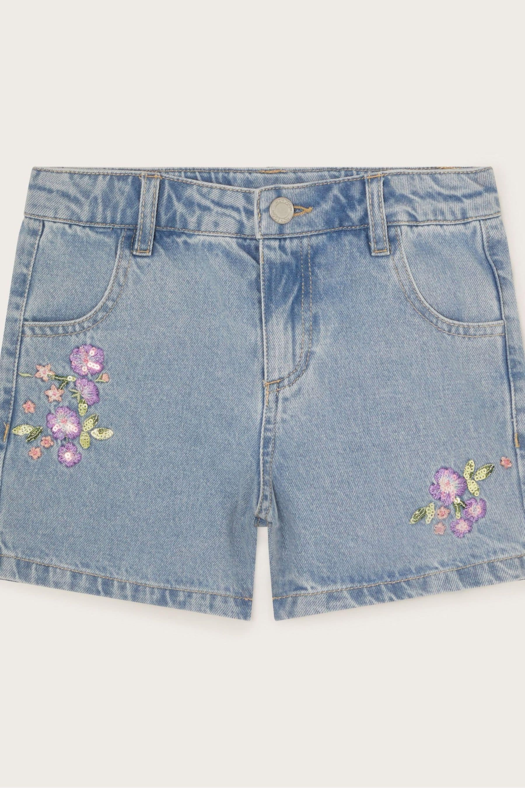 Embellished jean shorts online