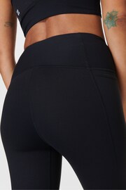 Sweaty Betty Black Super Soft Ultra-Lite 7/8 Wrap Yoga Leggings - Image 5 of 7