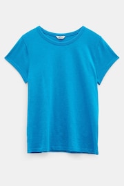 Hush Cobalt Blue Slim Fit Crew T-Shirt - Image 5 of 5