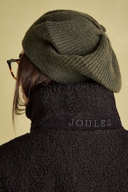 Joules Fleur Black Fleece Jacket - Image 6 of 8