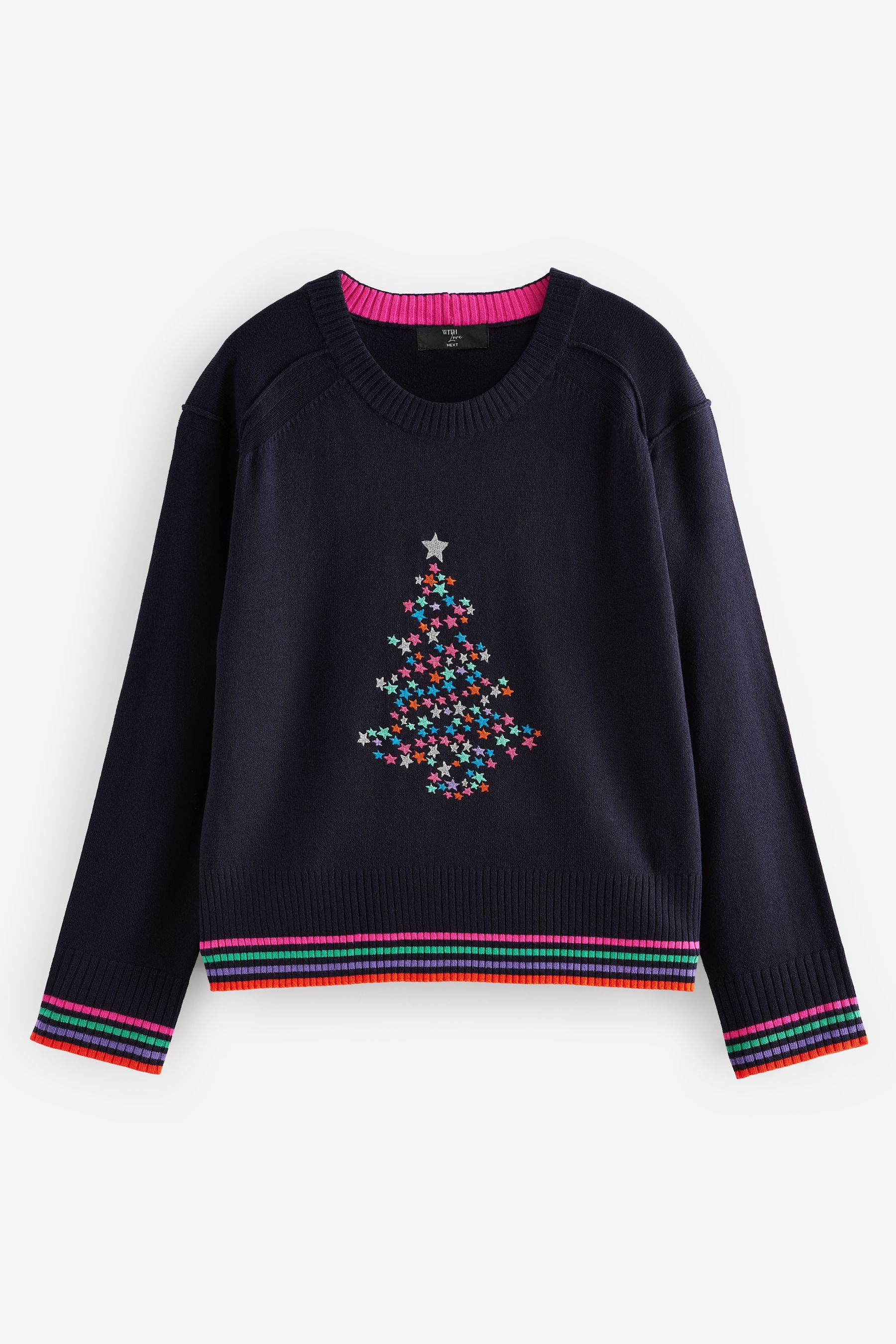 Next girls xmas jumper shop