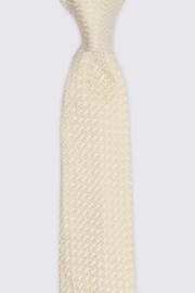 MOSS Light Silver Textured Tie - Image 2 of 2