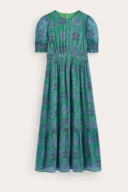 Boden Green Smocked Cuff Maxi Dress - Image 6 of 6