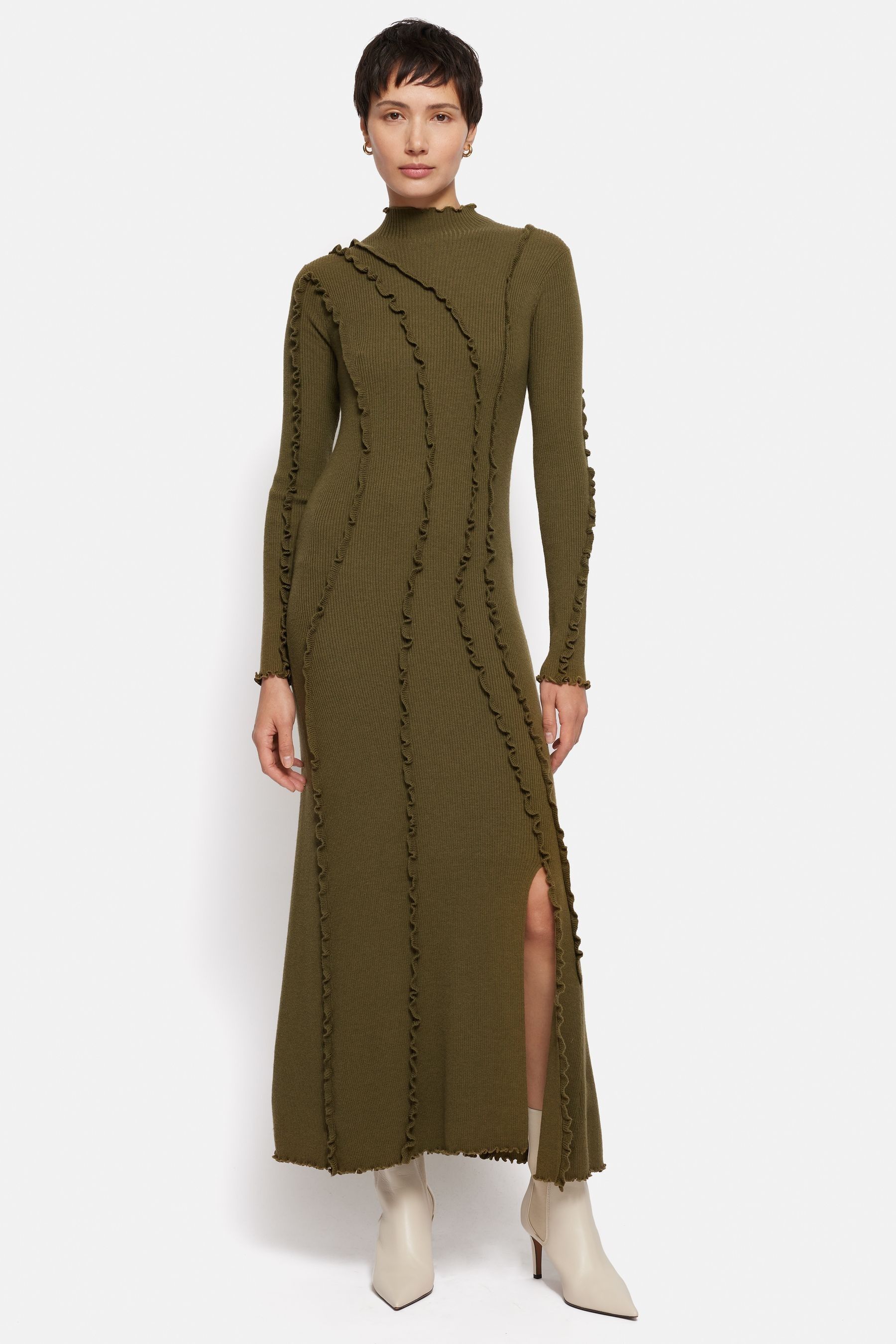 Jigsaw green dress hotsell