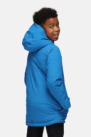 Regatta Blue Junior Yewbank Waterproof Jacket - Image 3 of 7